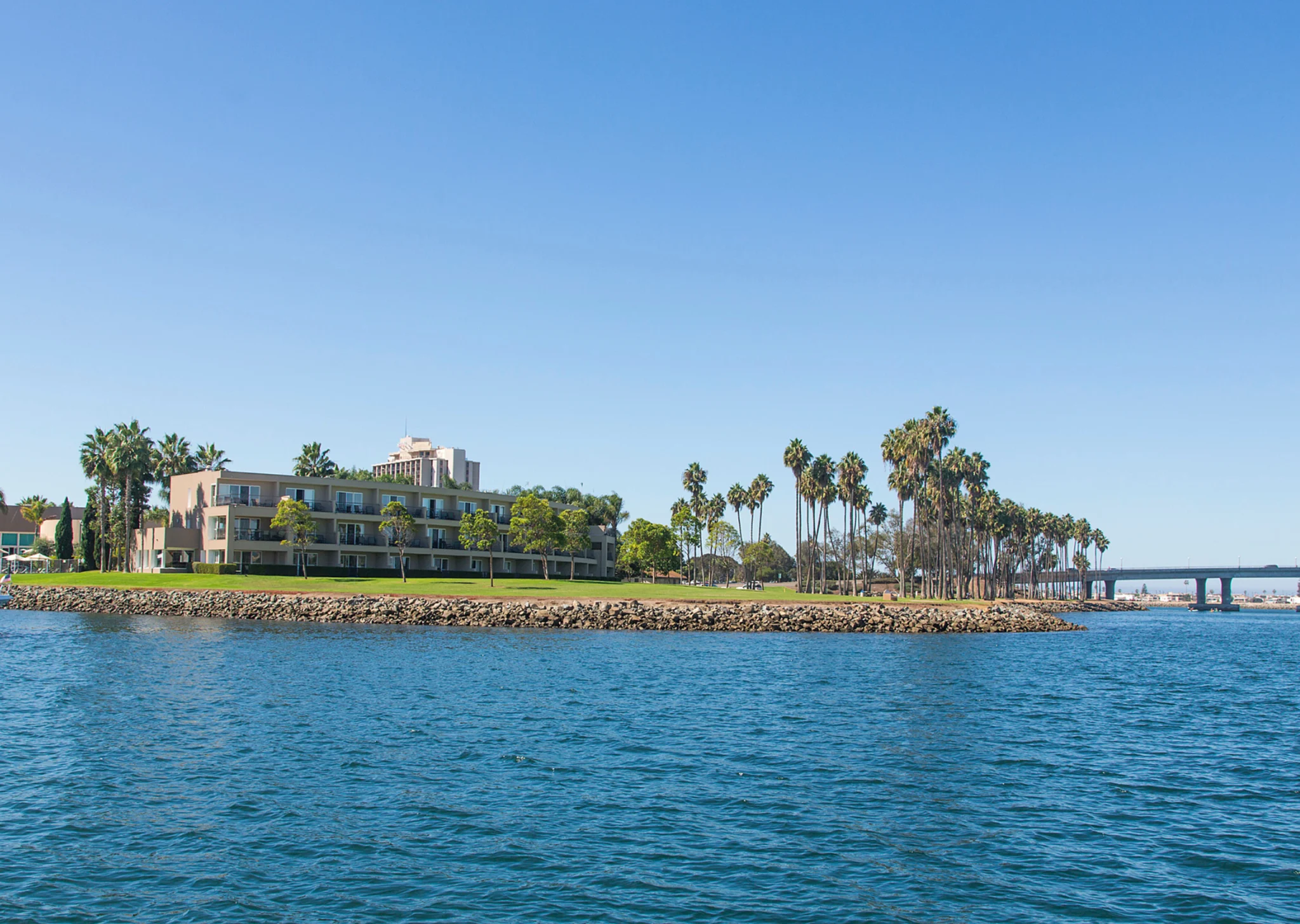 Waters Edge building from Mission Bay