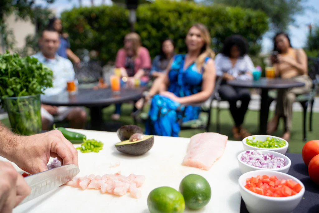 table side ceviche