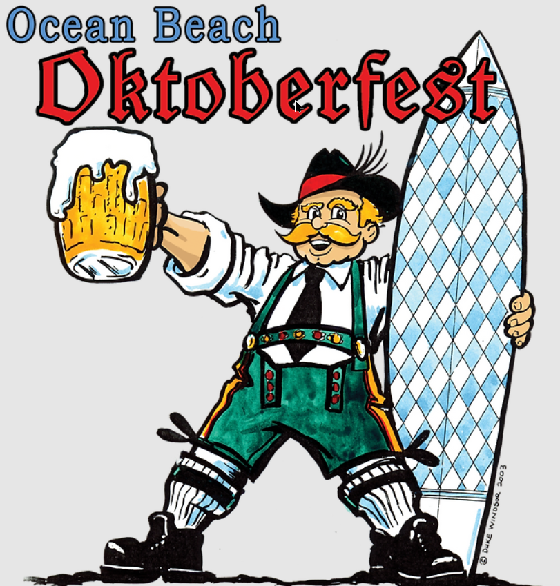 Ocean Beach Oktoberfest poster