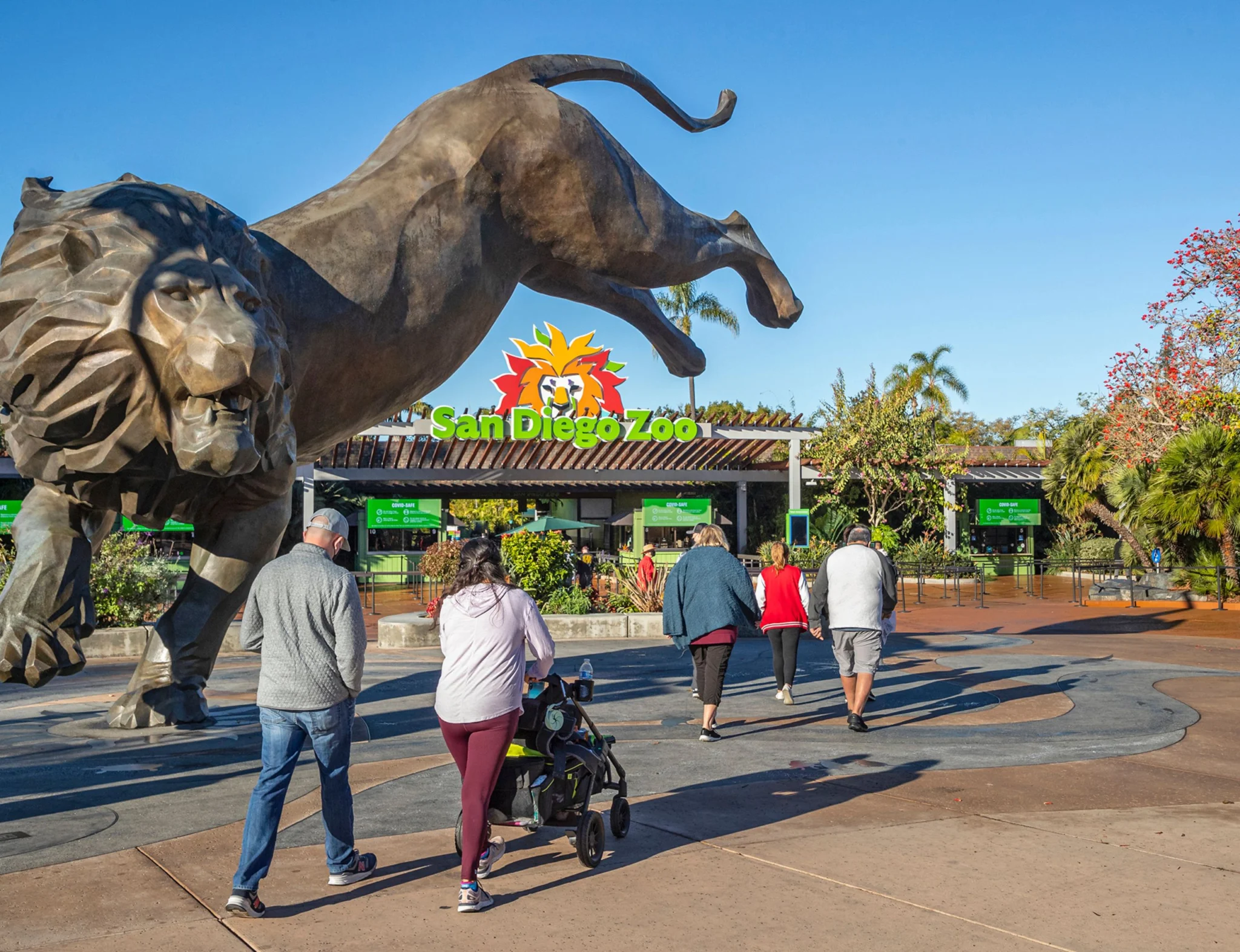 Zoo entrance