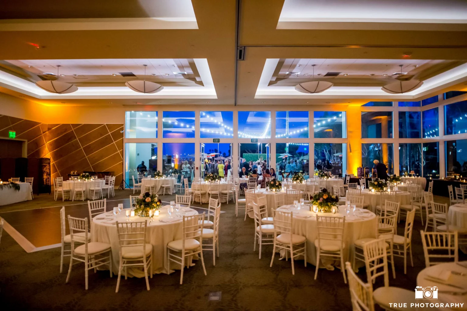 Mission Bay Ballroom wedding set up