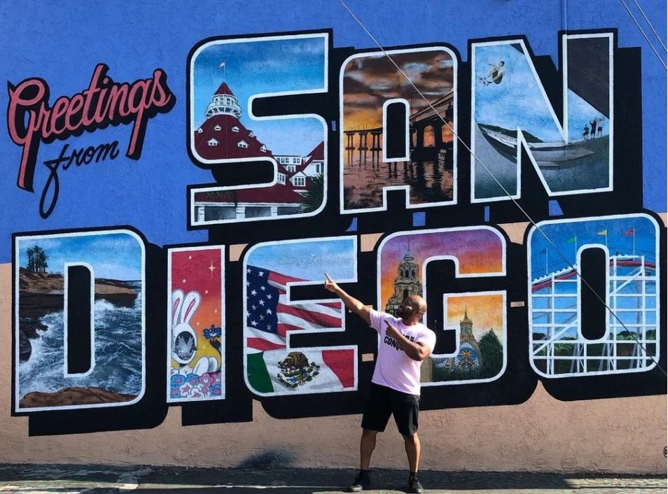 Greetings From San Diego” Mural