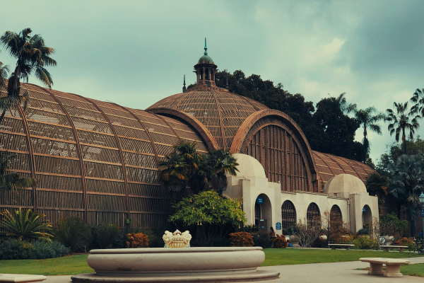 Outdoor shot of Balboa Park