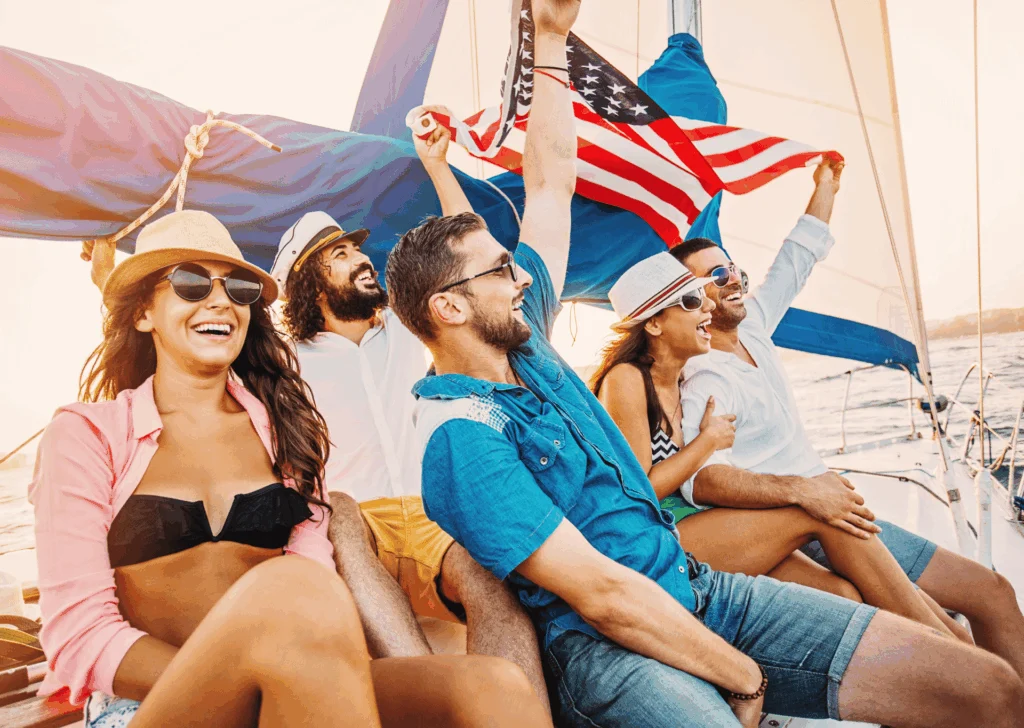 4th of july boat