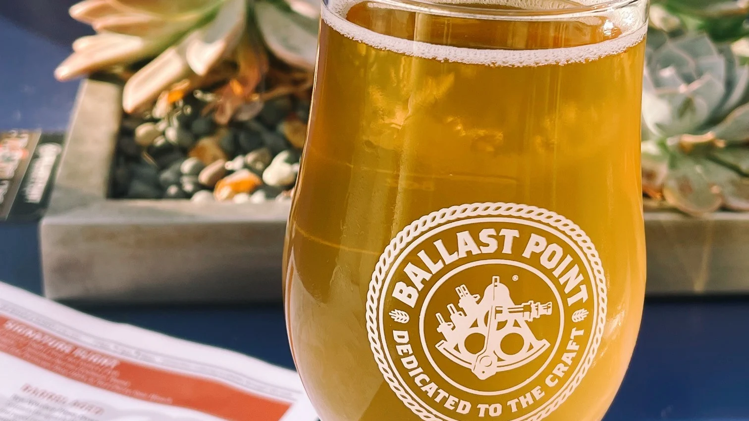 ballast point beer glass