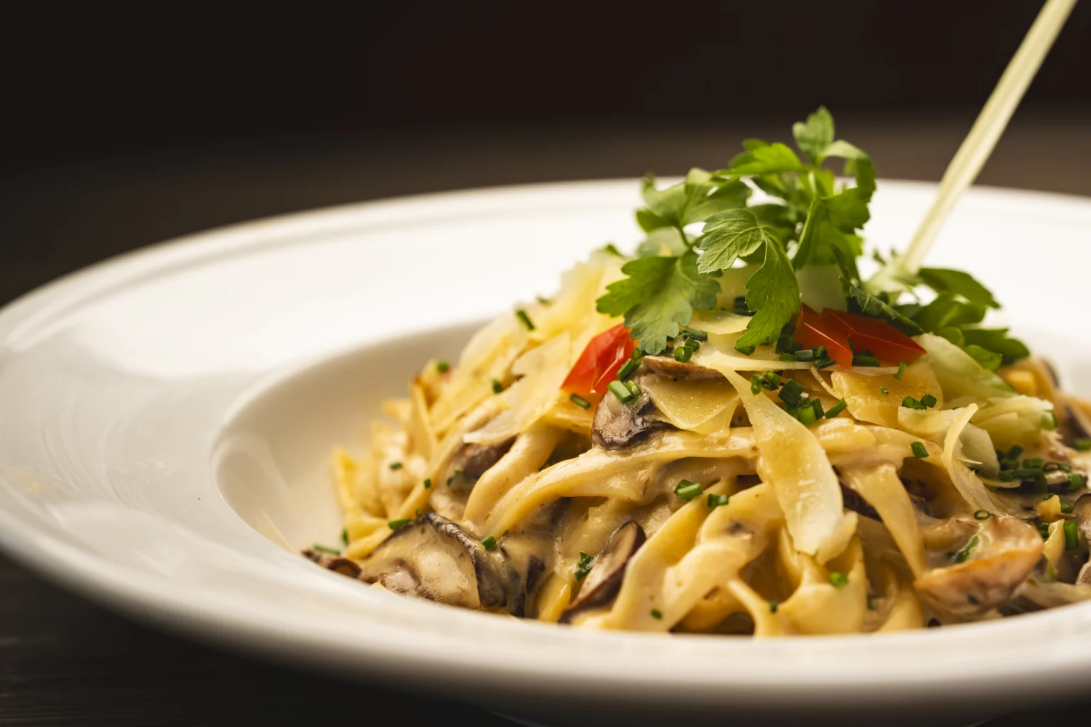 Wild Mushroom Pasta