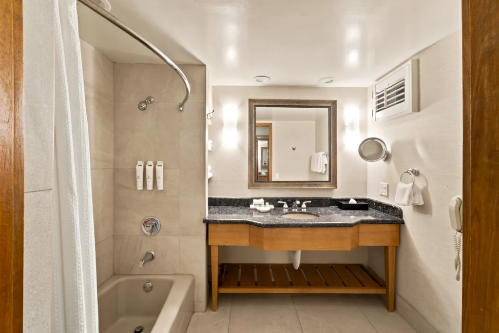 Bathroom in Jr Suite Bathroom at The Dana on Mission Bay San Diego