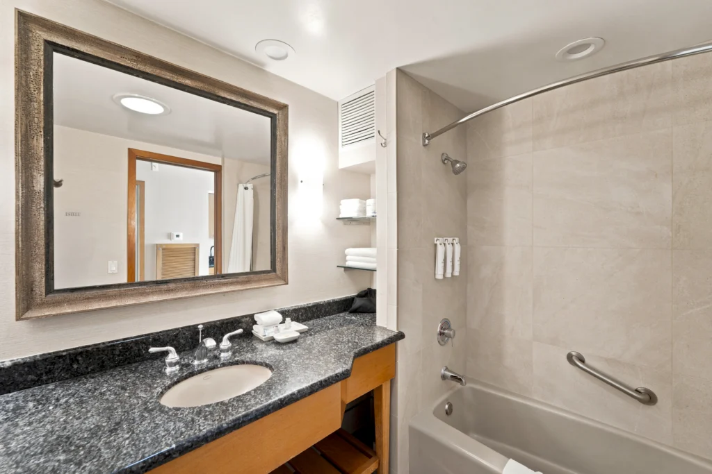 Bathroom in Jr Suite Bathroom at The Dana on Mission Bay San Diego